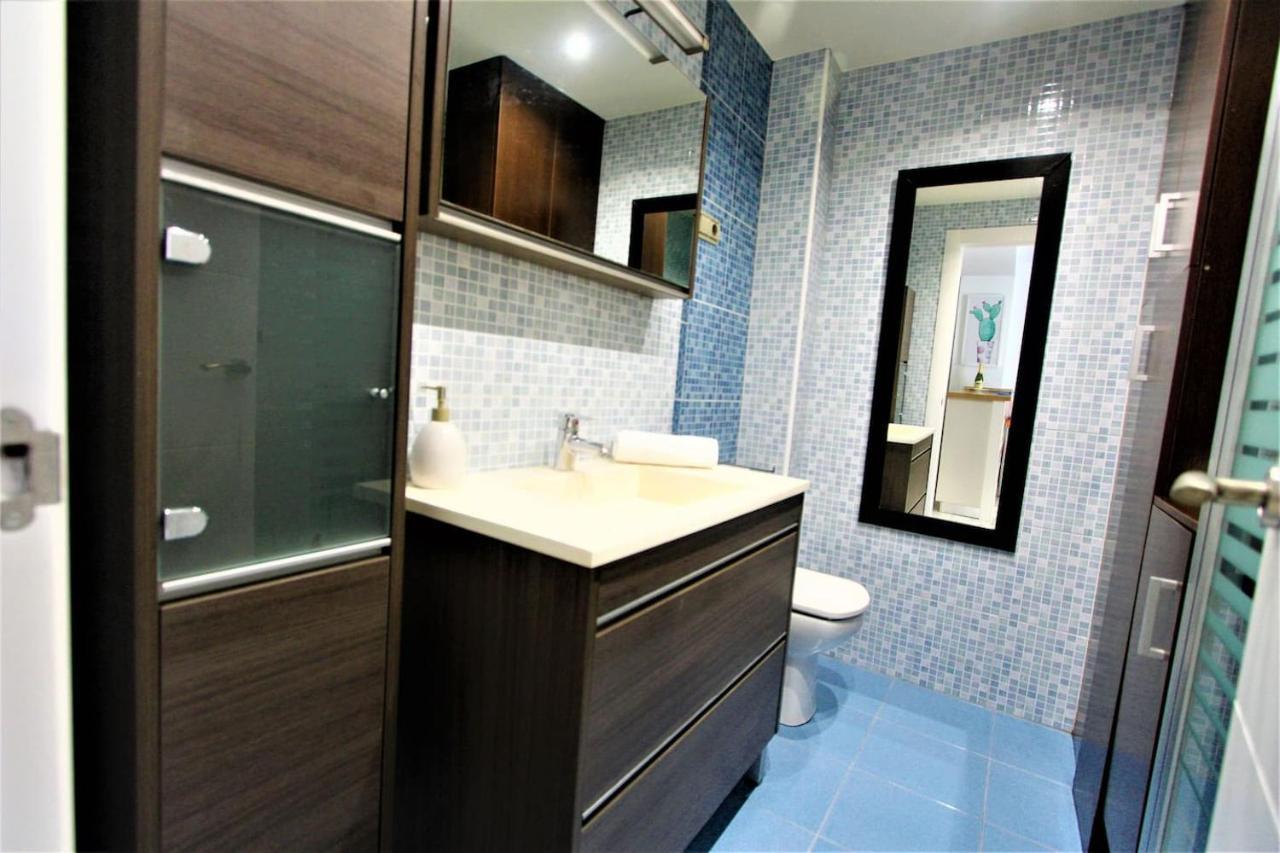Apartamento Andalucia - A 100 Metros De La Playa, Camino Recto Sin Cuestas - Piscina بينالماذينا المظهر الخارجي الصورة