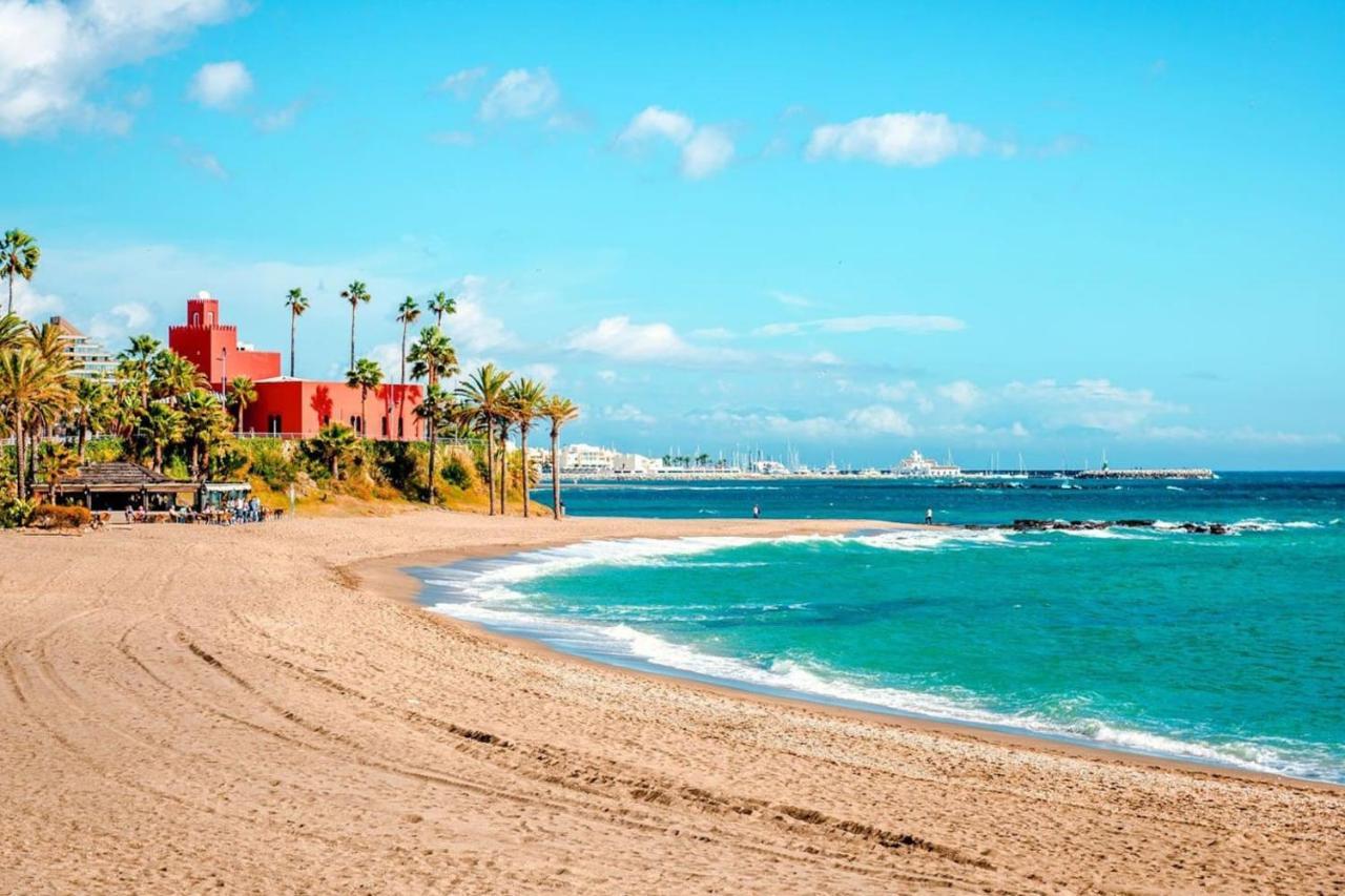 Apartamento Andalucia - A 100 Metros De La Playa, Camino Recto Sin Cuestas - Piscina بينالماذينا المظهر الخارجي الصورة