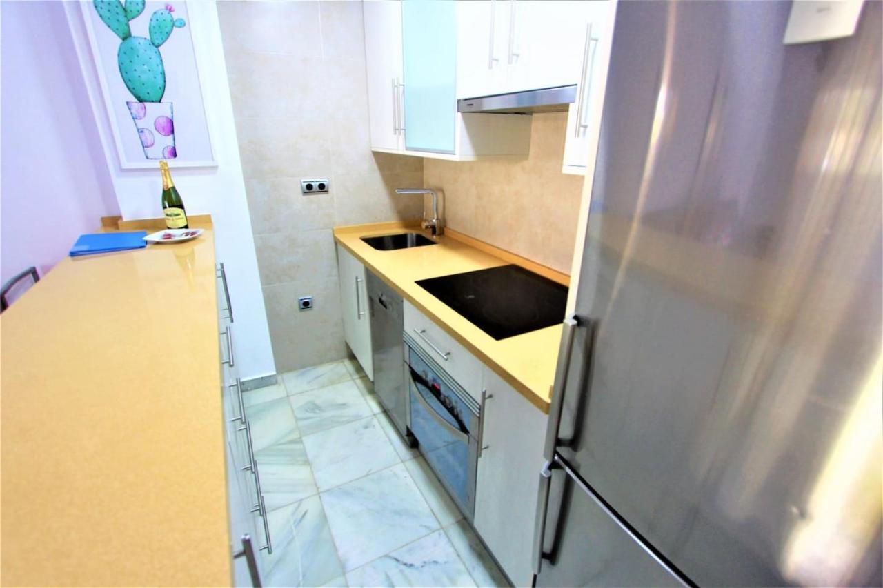 Apartamento Andalucia - A 100 Metros De La Playa, Camino Recto Sin Cuestas - Piscina بينالماذينا المظهر الخارجي الصورة