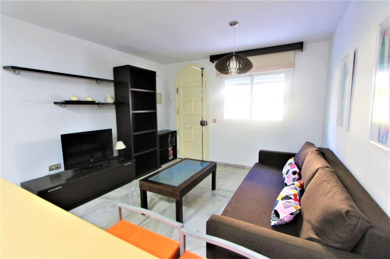 Apartamento Andalucia - A 100 Metros De La Playa, Camino Recto Sin Cuestas - Piscina بينالماذينا المظهر الخارجي الصورة